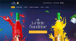 Desktop Screenshot of labellesandrine.com