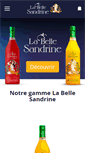 Mobile Screenshot of labellesandrine.com